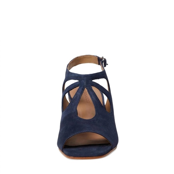 NWT Bernardo Navy Blue Suede Women's Heels size 7.5 - Picture 4 of 10